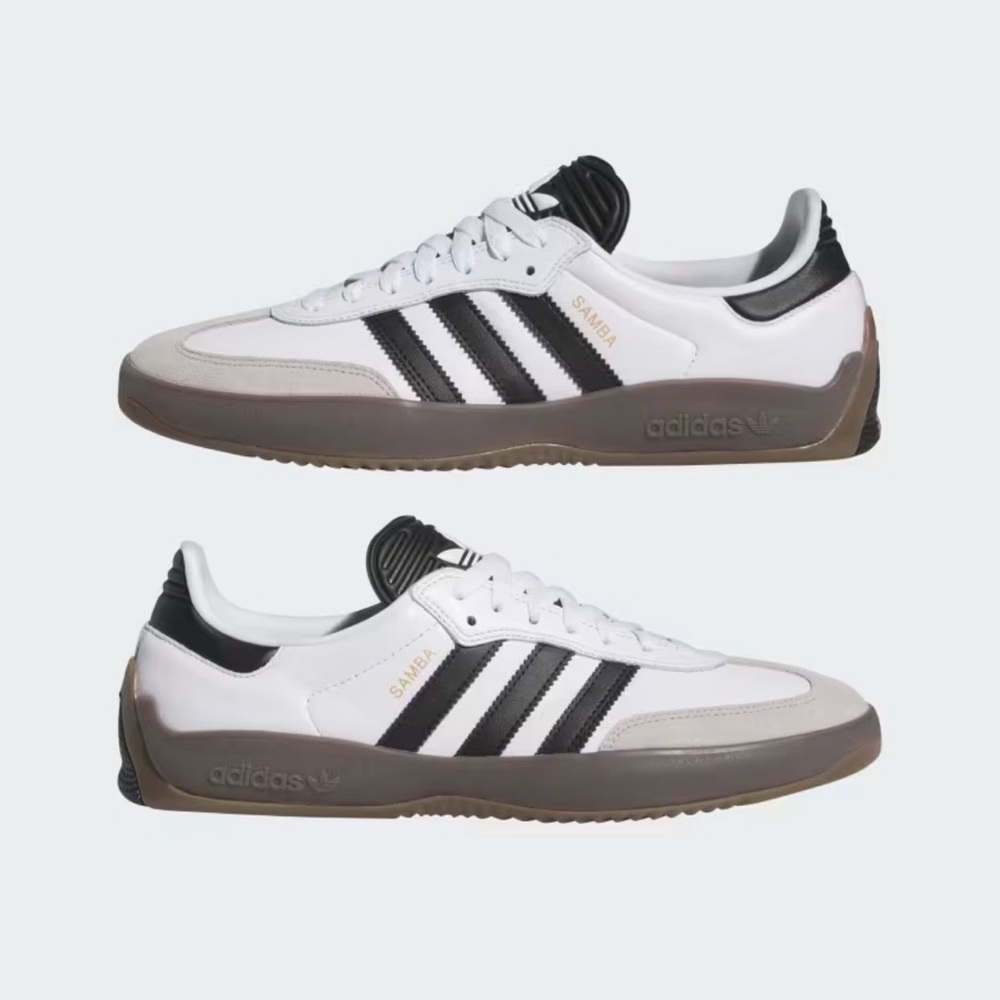 NEW in Box: Adidas Samba White and Black Trainers
